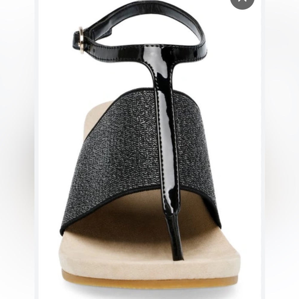 Anne Klein Ivana wedge sandal with cork bottom - Picture 2 of 16